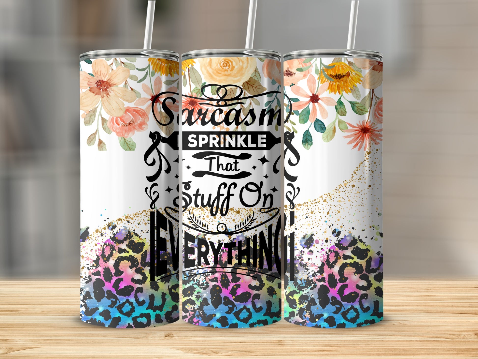 Sarcasm Sprinkle That Stuff On Everything tumbler