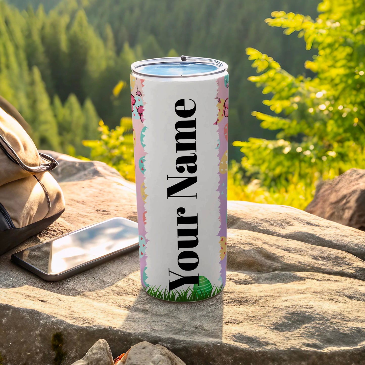 Personalized Your Name Outdoor Travel Tumbler Cup