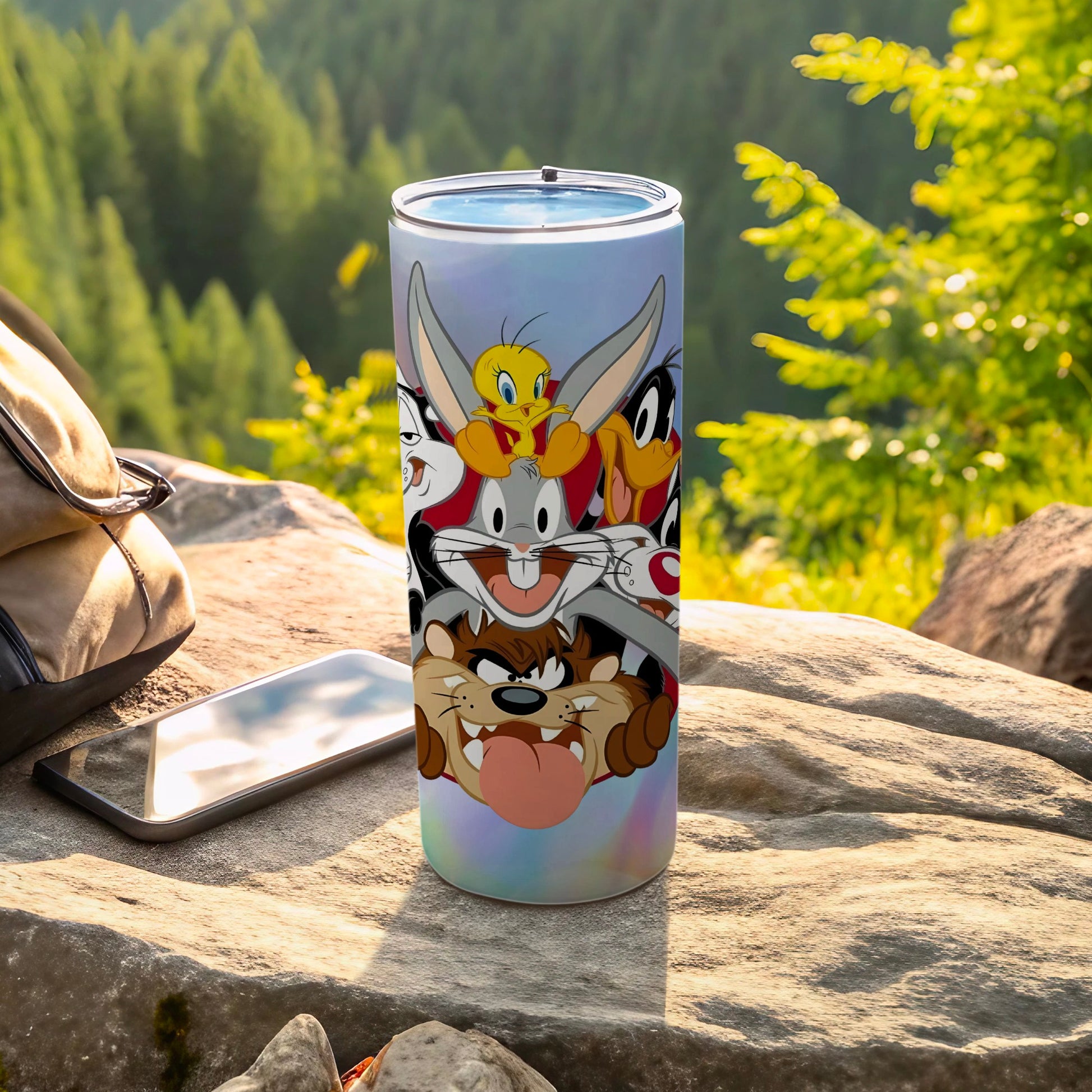 Colorful Cartoon Character Insulated Tumbler for Drinks