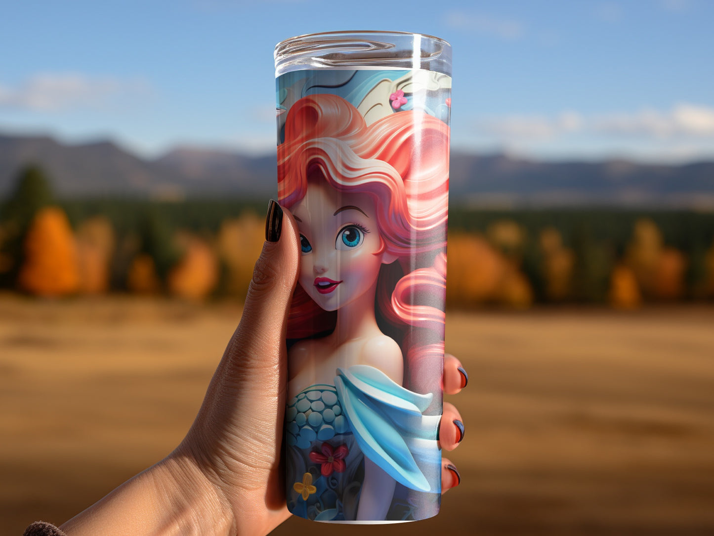Vibrant Cartoon Character Themed Tumbler for Beverages
