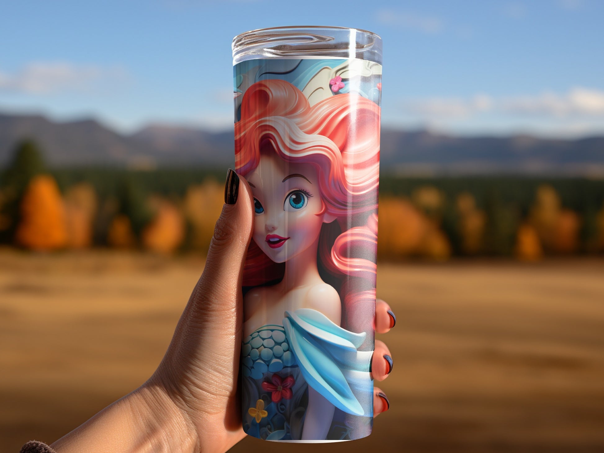 Vibrant Cartoon Character Themed Tumbler for Beverages