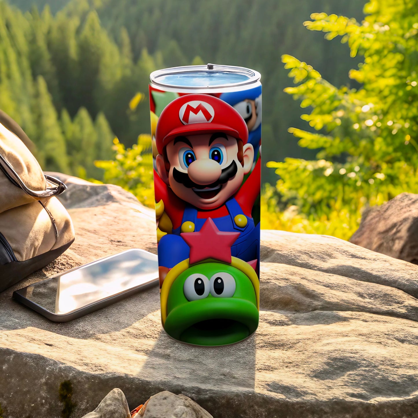 Super Mario Adventure Insulated Travel Tumbler