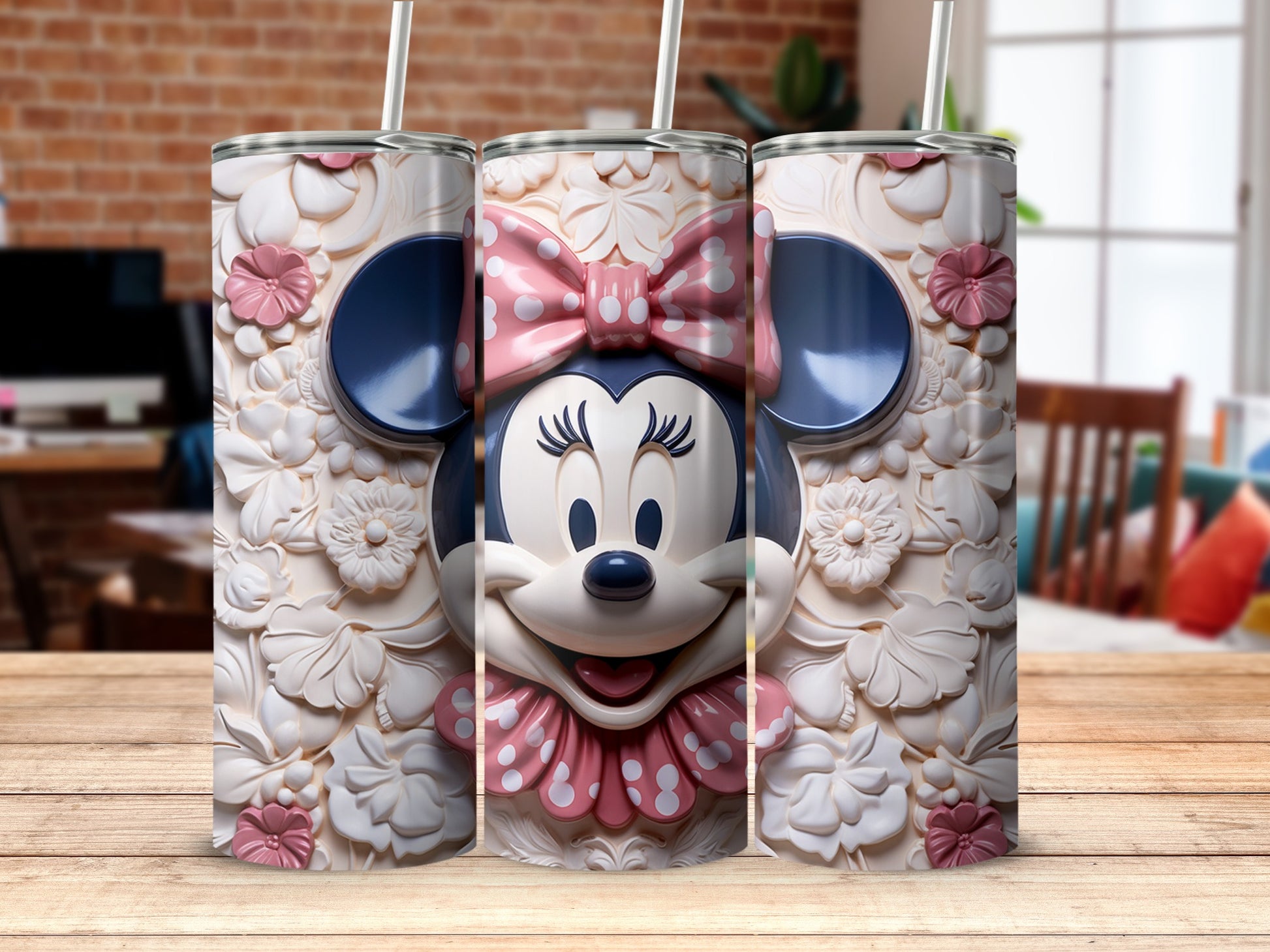 Cute Cartoon Character Patterned Tumbler Product