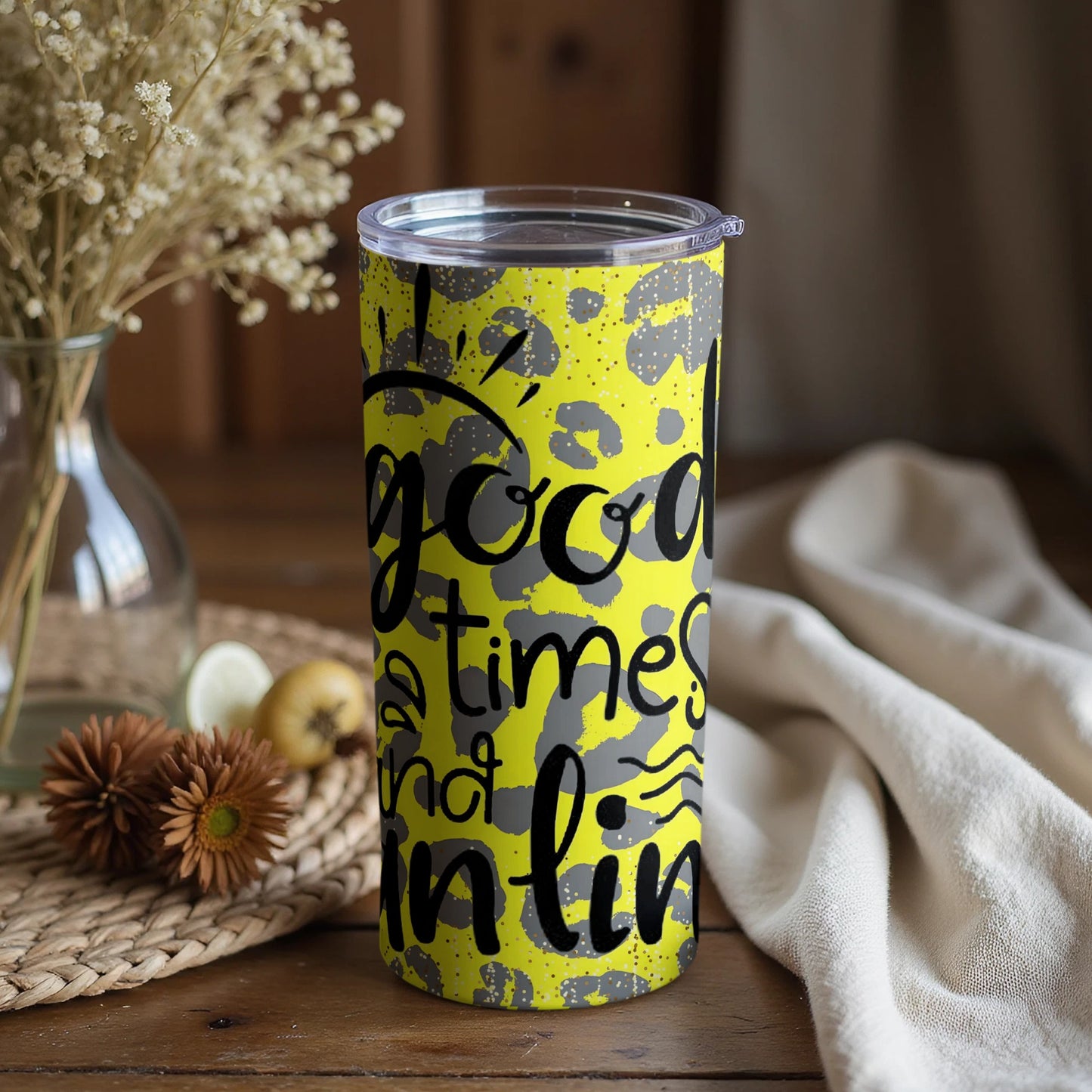 Good Times and Tan Lines Tumblers for Summer Fun