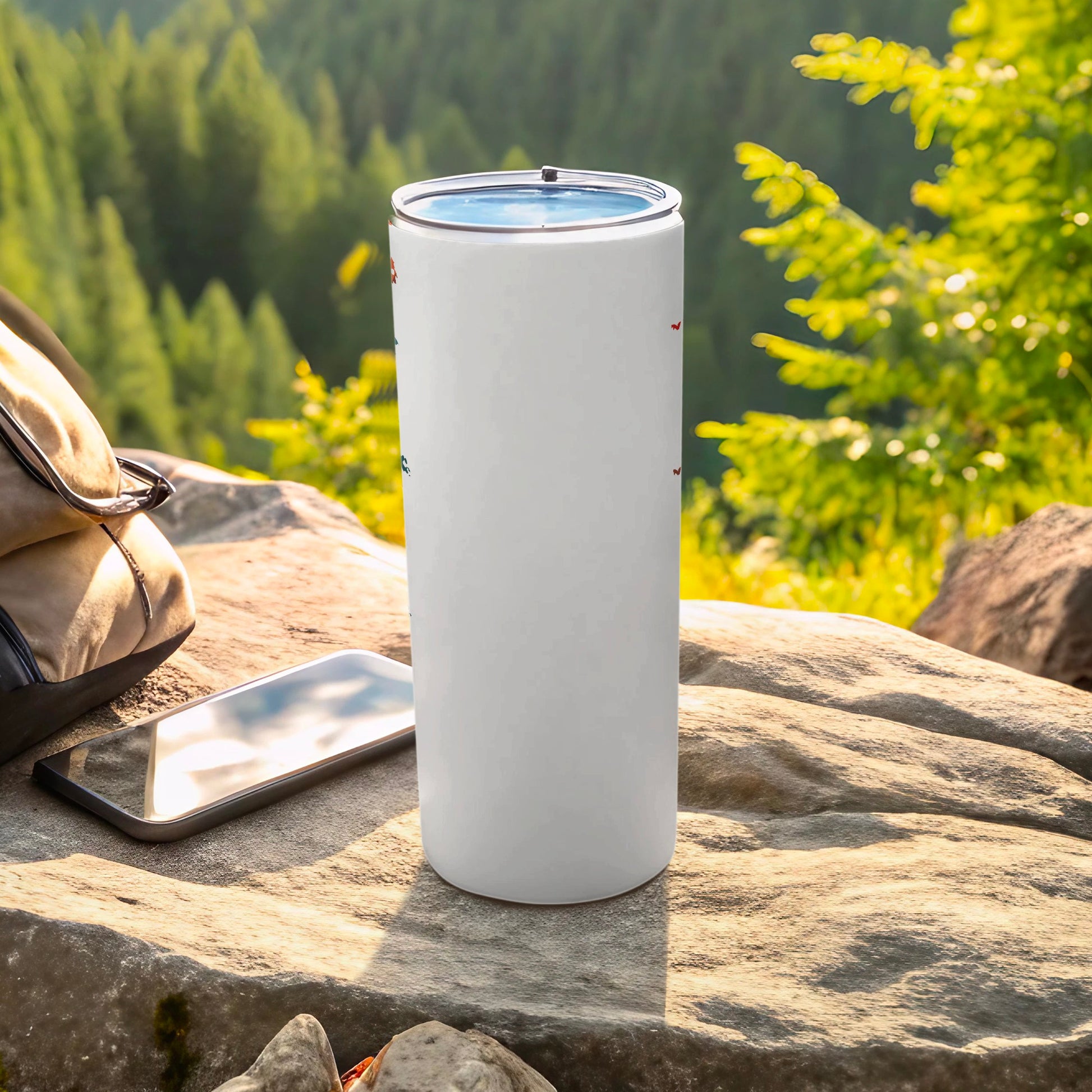 Insulated Travel Mug with Transparent Lid Flask