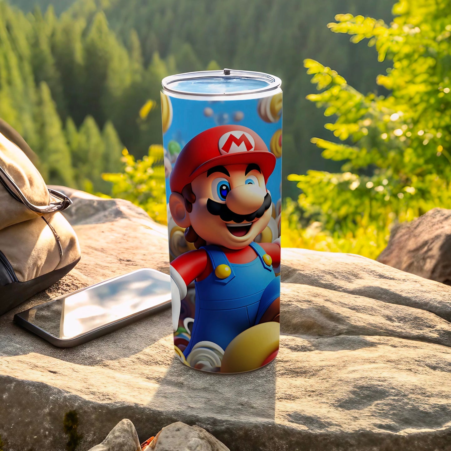 Fun Cartoon Character Design Travel Tumbler Cup