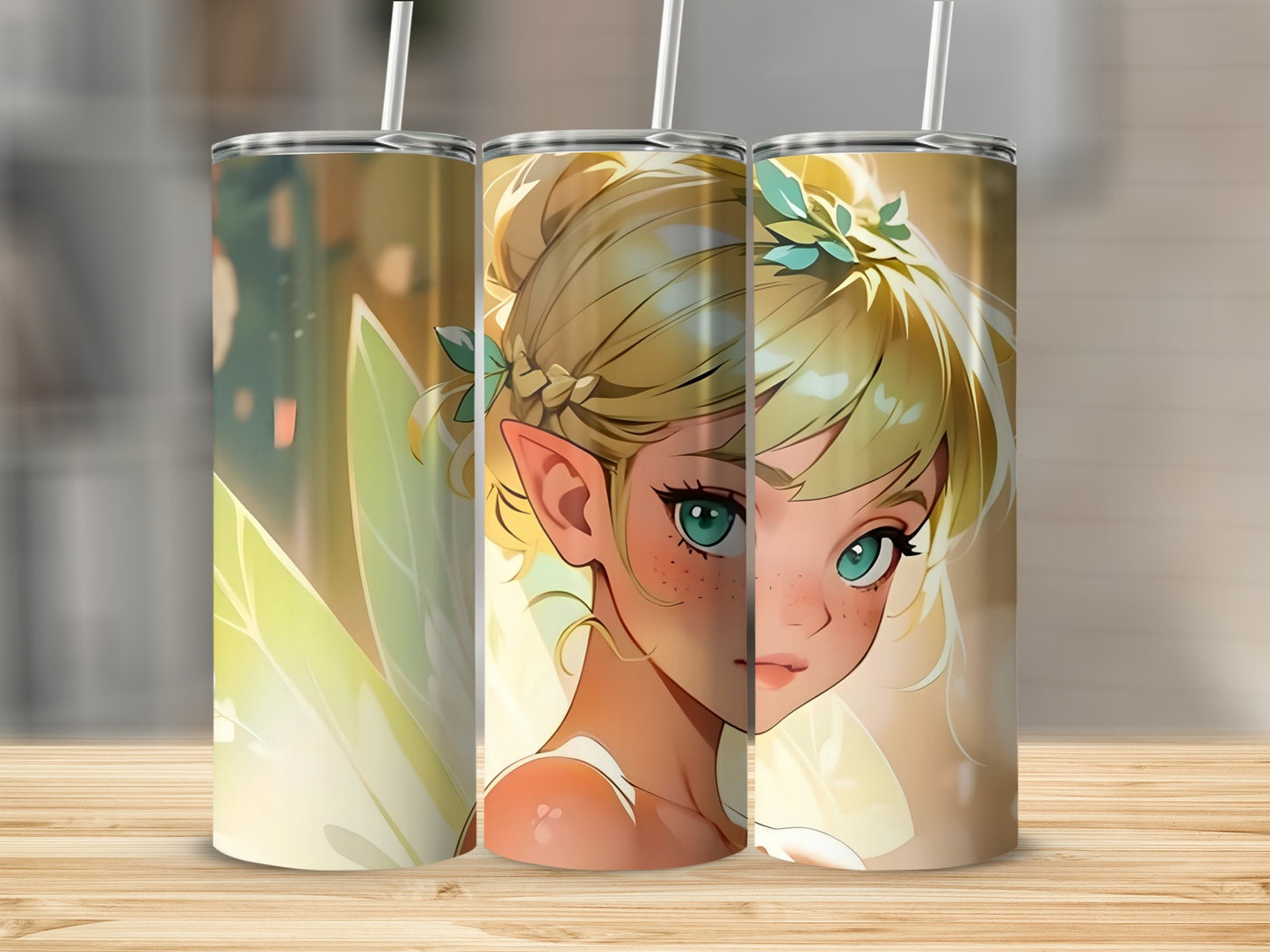 Elegant Fairy Character Design Tumbler for Everyday Use