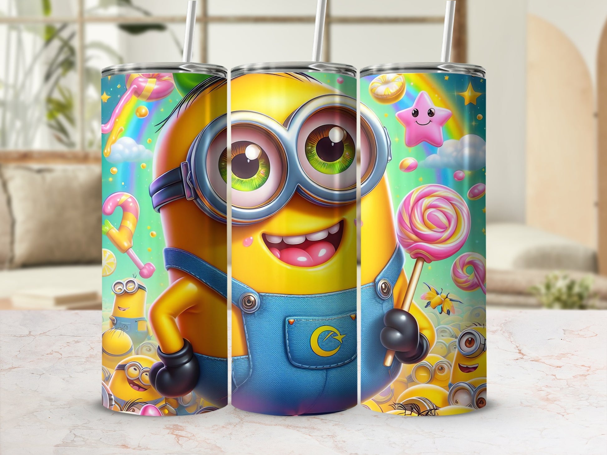 Adorable Cartoon Character Design Tumbler Product