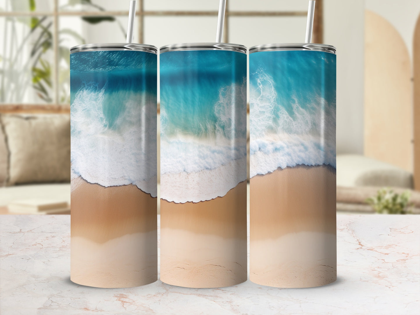 Tropical Ocean Beach Wave Sand Drinkware product type
Ocean
Beach
Waves
Sand
Blue
Tropical
Summer
Travel
Vacation
Seaside
Water
Shore
Nature
Tumbler
Drinkware
Cup
Gift
OceanPattern
BeachLife
Coastal