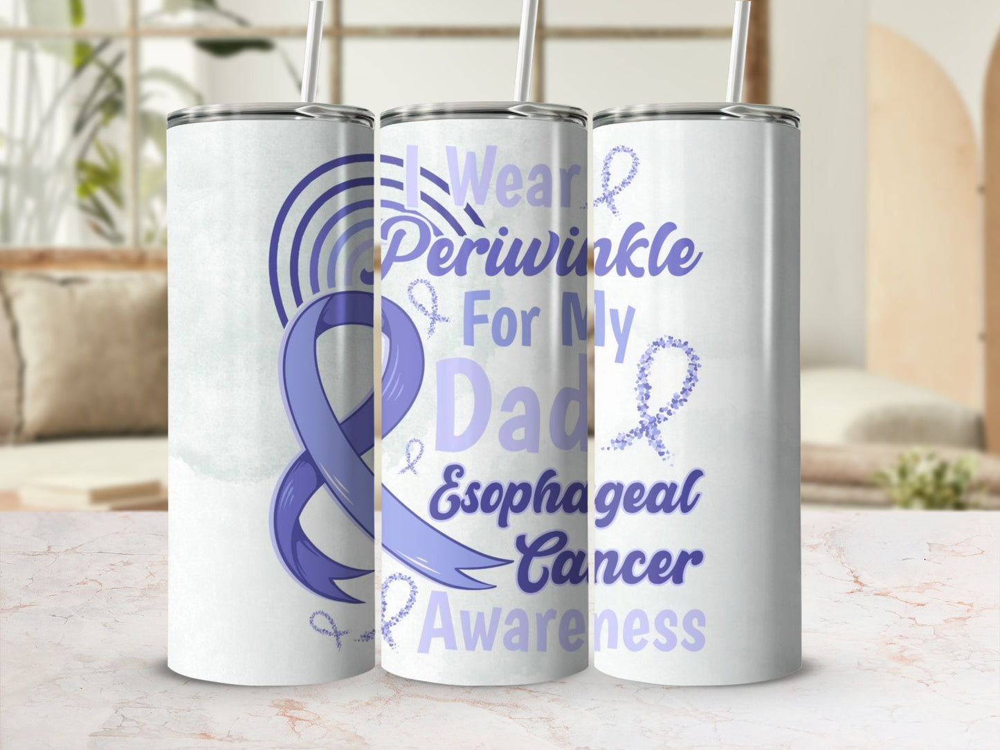 I Wear Periwinkle For My Dad Esophageal Cancer Awareness