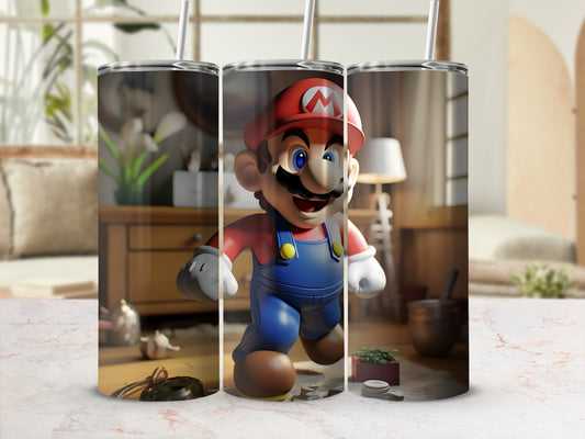 Iconic Video Game Character Insulated Tumbler