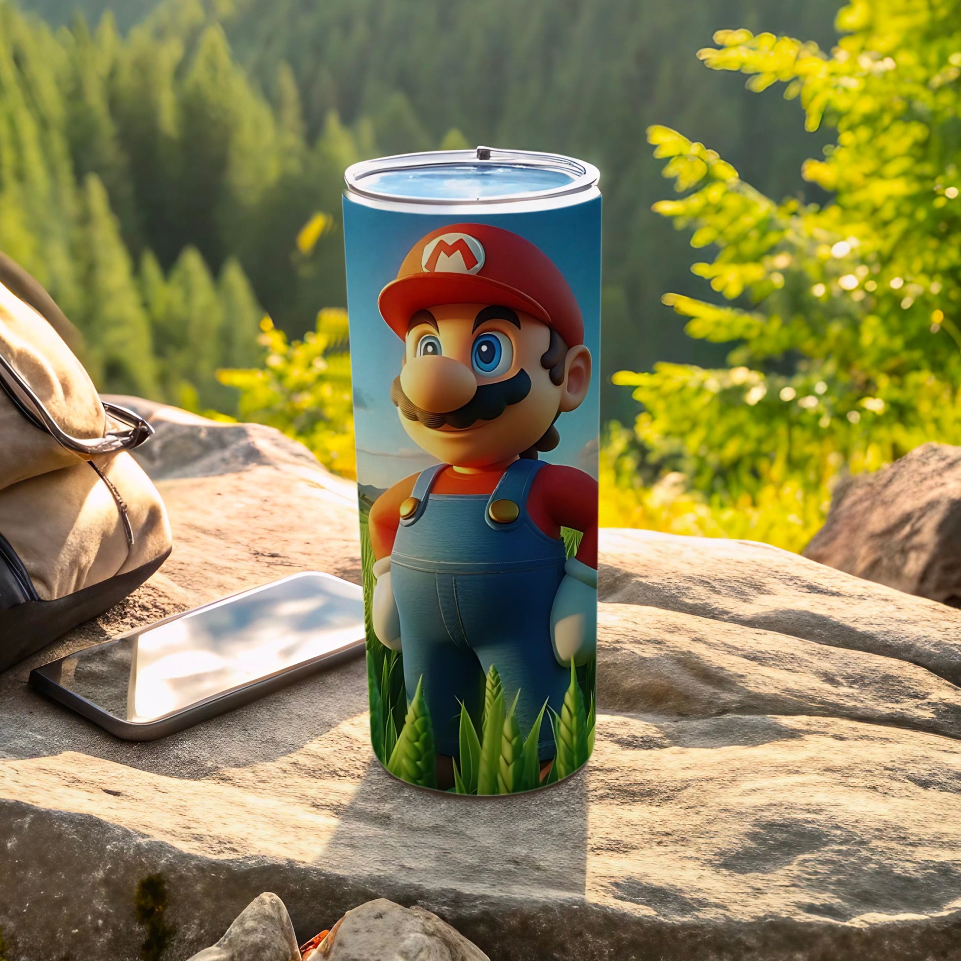 Mario Design Insulated Tumbler for Outdoor Use