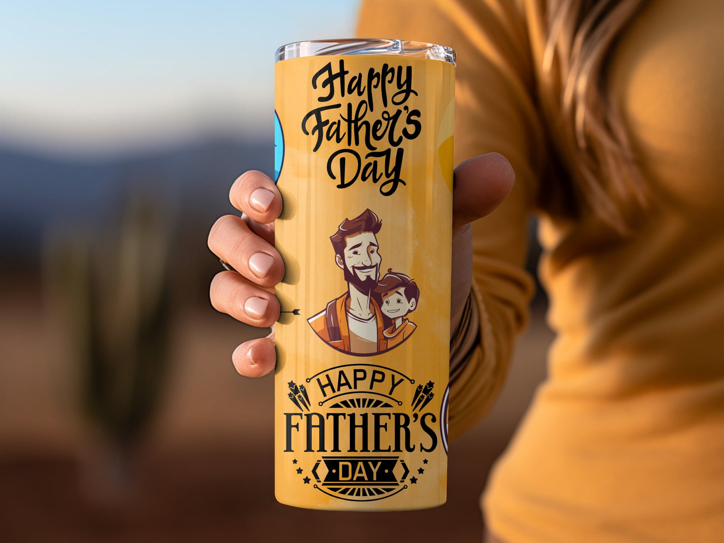 Happy Father's Day Tumbler Father's Day Gift