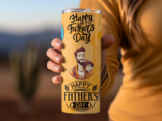 Happy Father's Day Tumbler Father's Day Gift