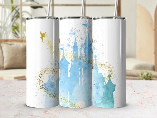 Magical Castle and Fairy Themed Tumbler Product