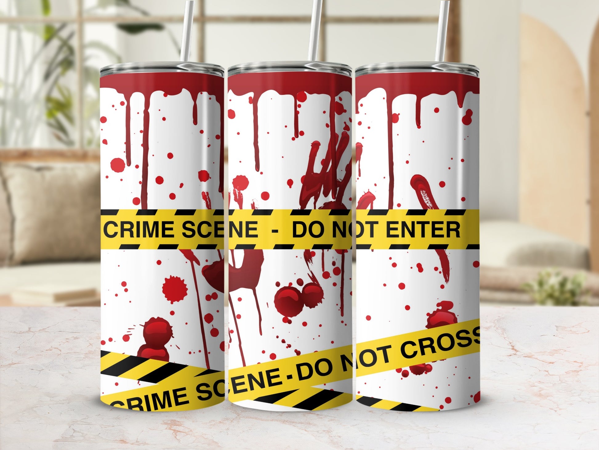 Crime Scene Do Not Enter Do Not Cross Tumbler product type
