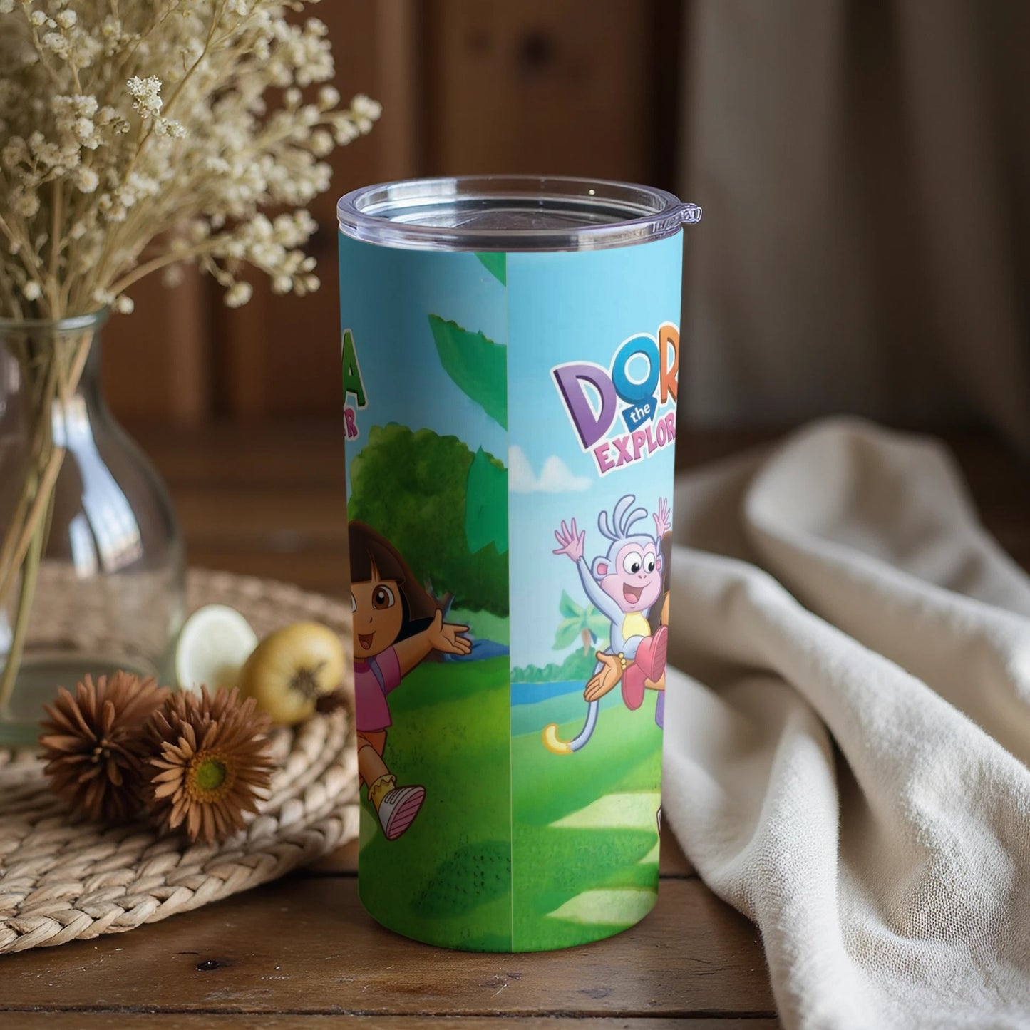 Dora the Explorer Cartoon Printed Tumbler Product