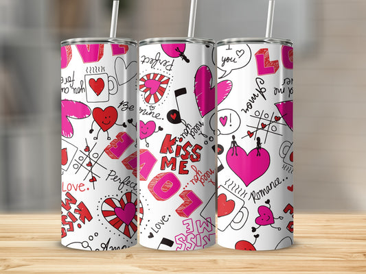 Colorful Romance Themed Drinkware Tumblers Product