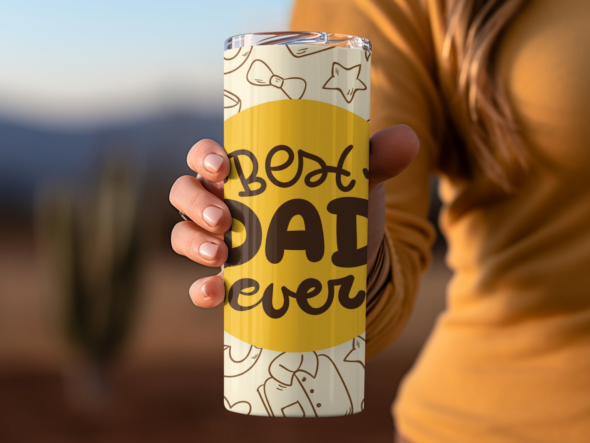 Best Dad Ever Insulated Tumbler for Father's Day Gift