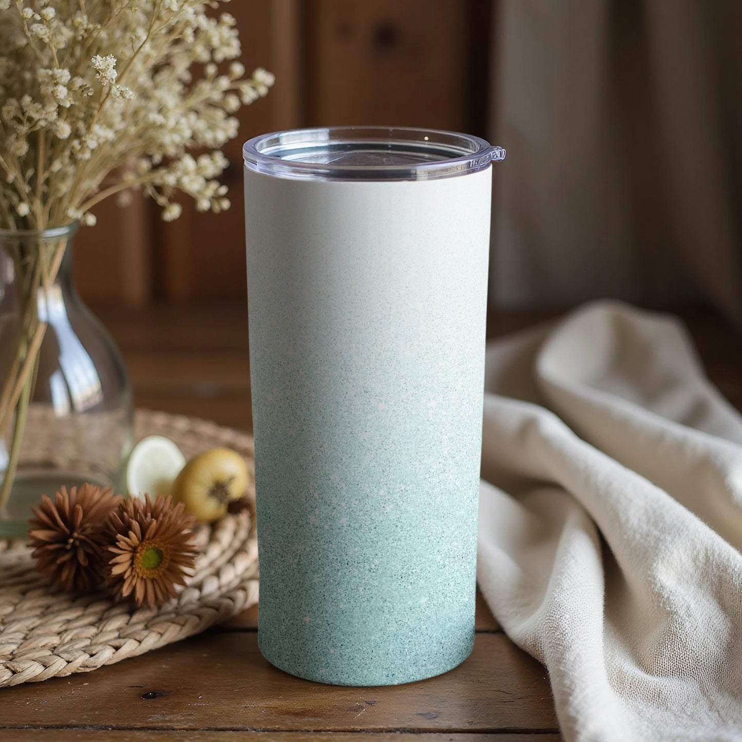 Elegant Gradient Design Insulated Tumbler for Beverages