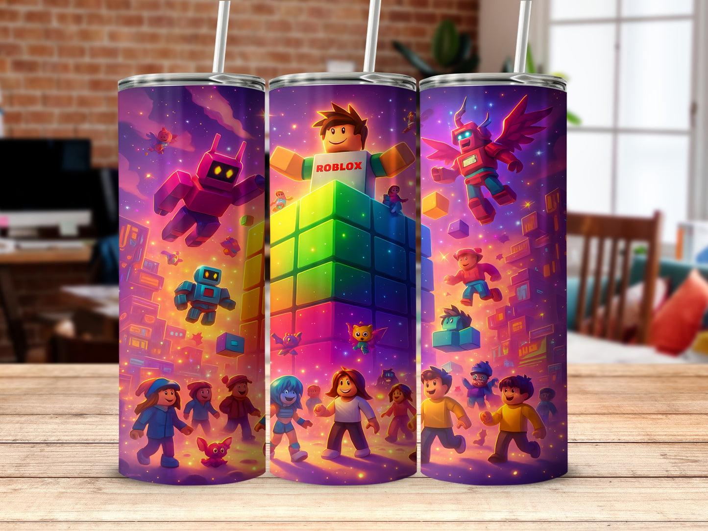 Vibrant Gaming Adventure Tumbler Ideal for Fans