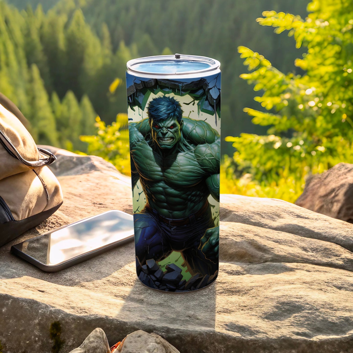 Hulk Hero Themed Insulated Tumbler Travel Cup