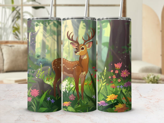 Cute Deer Forest Flowers Woodland Scene Tumbler product type
Deer
Forest
Woodland
Nature
Flowers
Tumbler
Wildlife
Animal
Cute
Cartoon
Outdoor
Green
Floral
Garden
Meadow
Antlers
Drinkware
Gift
Spring
Whimsical