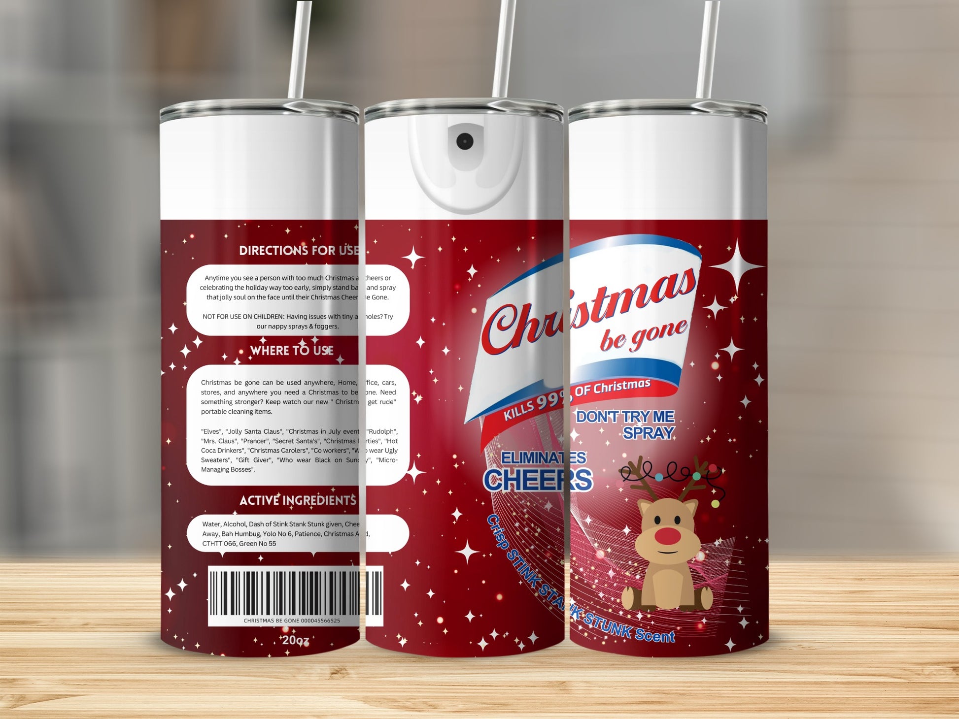 Christmas Be Gone Eliminates Cheers Spray