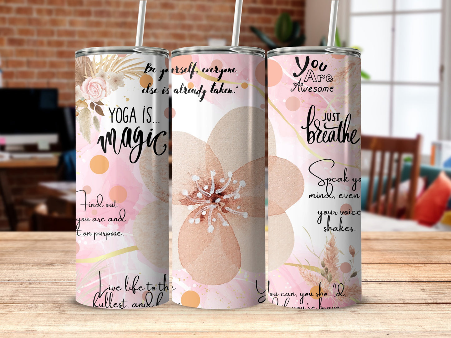 Inspirational Quotes Motivational Tumblers Product