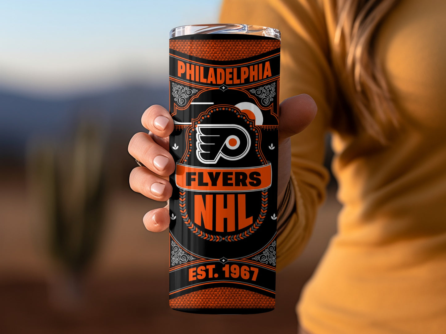 Philadelphia Flyers NHL Vintage Established 1967 Tumbler