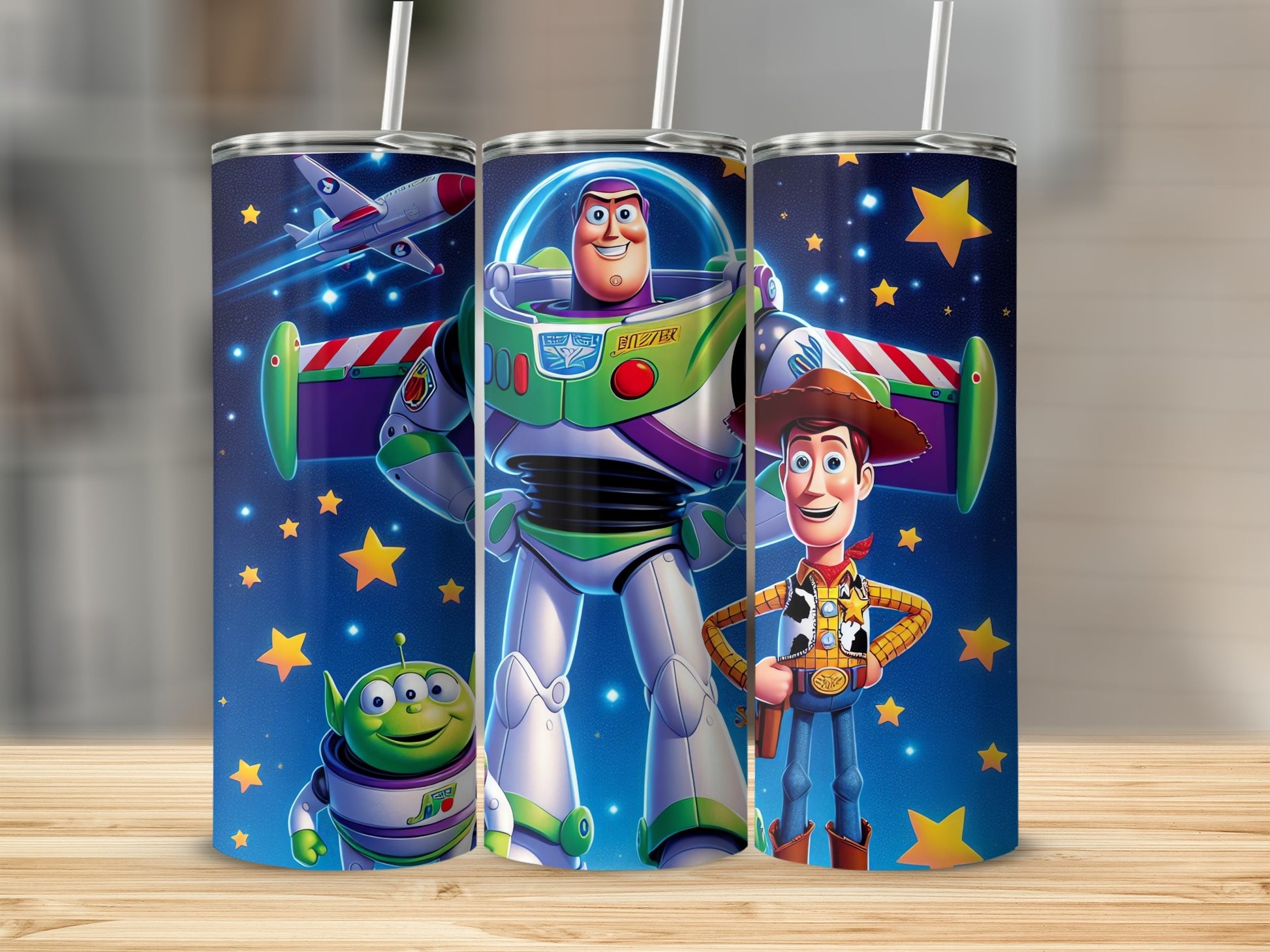Toy Story Buzz Lightyear and Woody Tumbler Cup