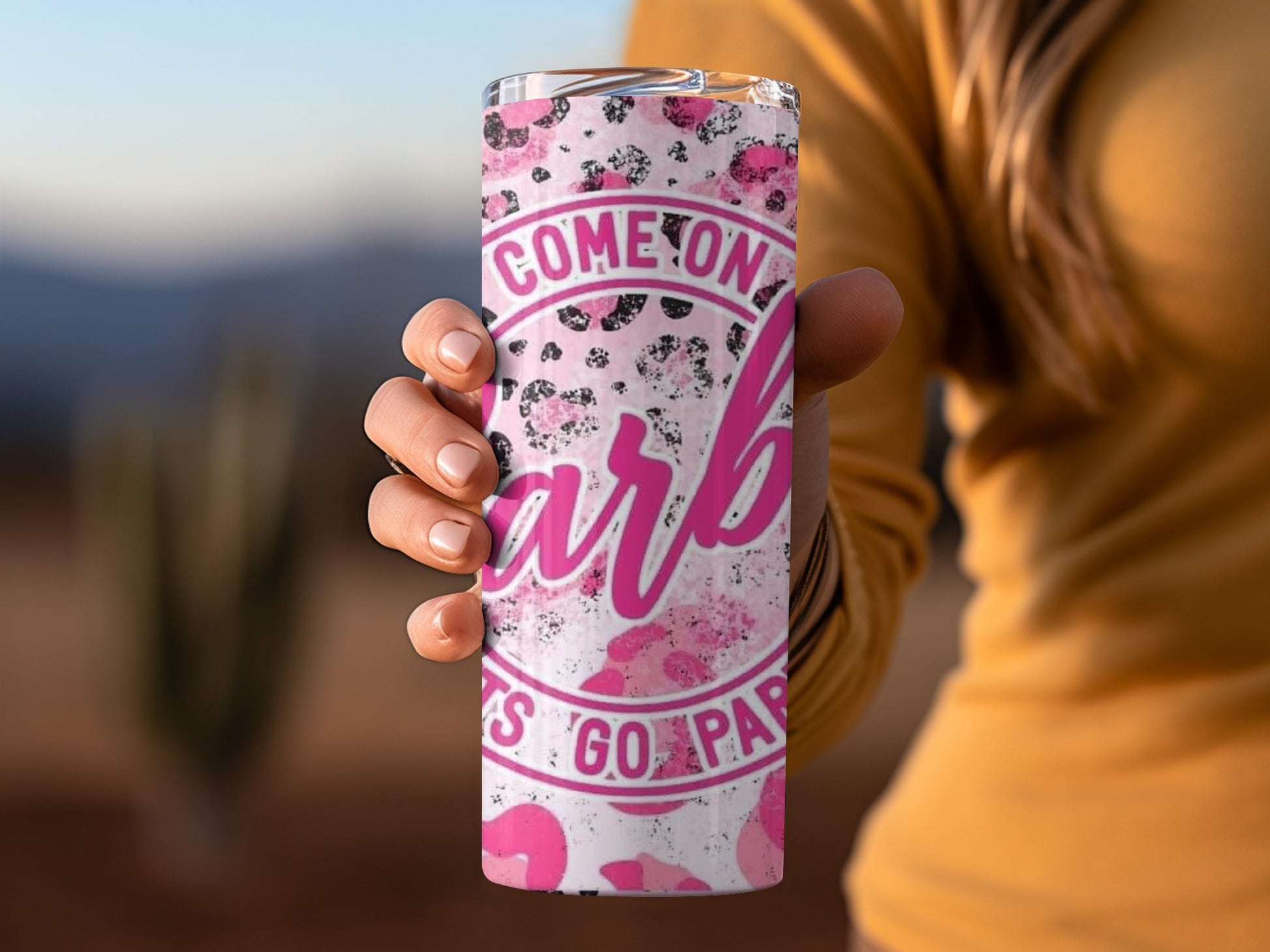 Come On Barbie Let's Go Party Design Tumbler