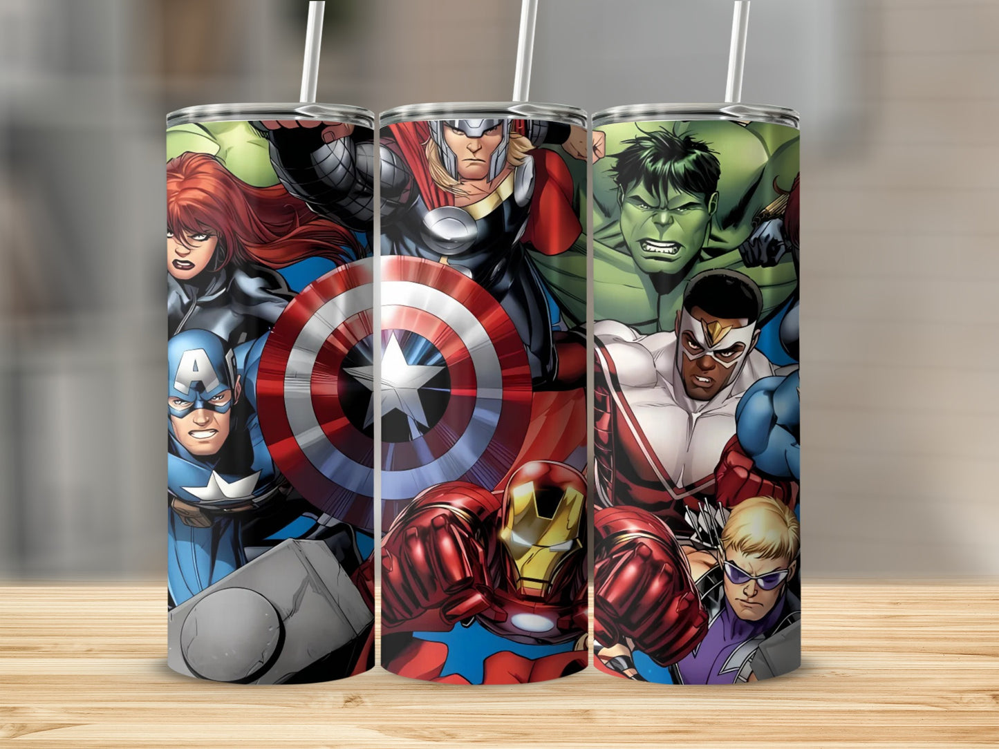 Marvel Superheroes Stainless Steel Tumbler Cup