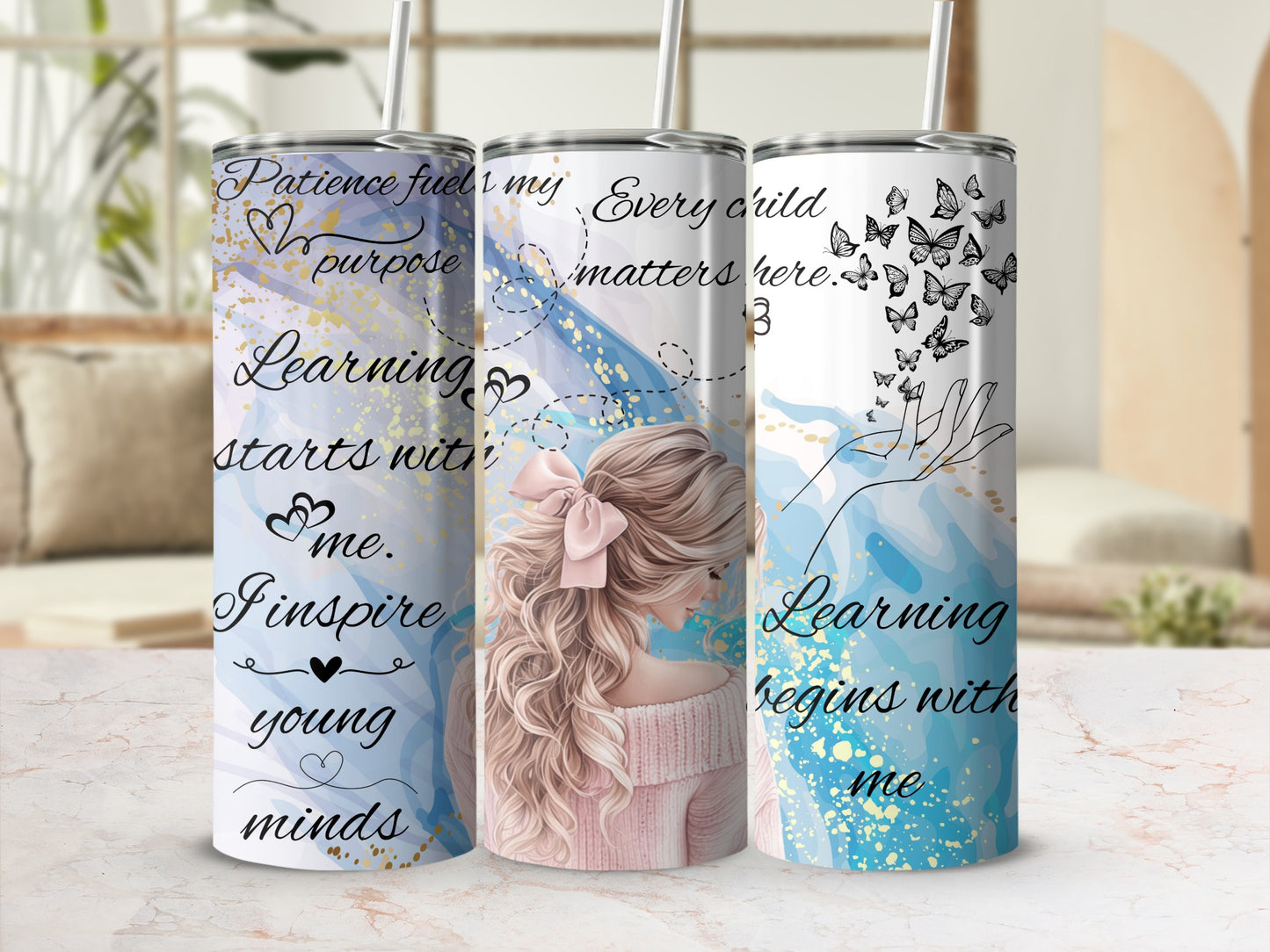 Learning Starts With Me Inspire Young Minds Tumbler