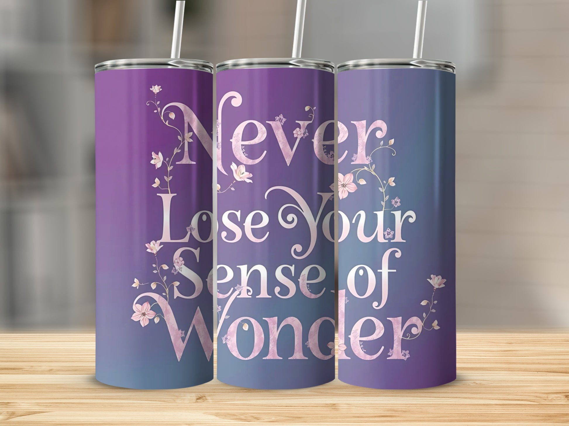 Never Lose Your Sense of Wonder Tumbler Product