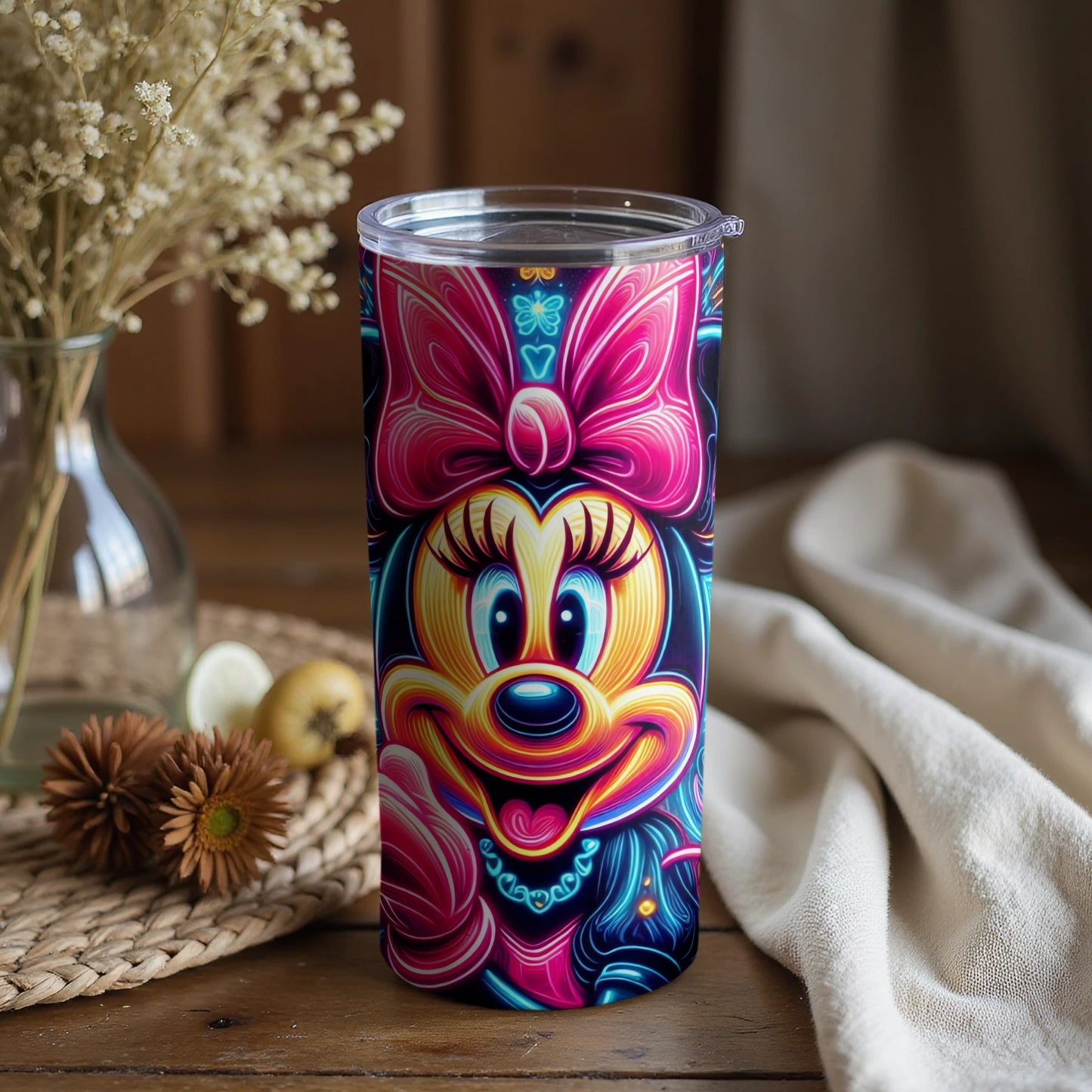 Vibrant Minnie Mouse Insulated Tumbler Drinkware