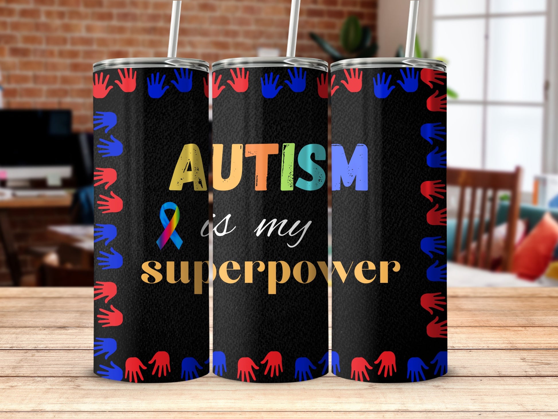 Autism Is My Superpower Tumbler
