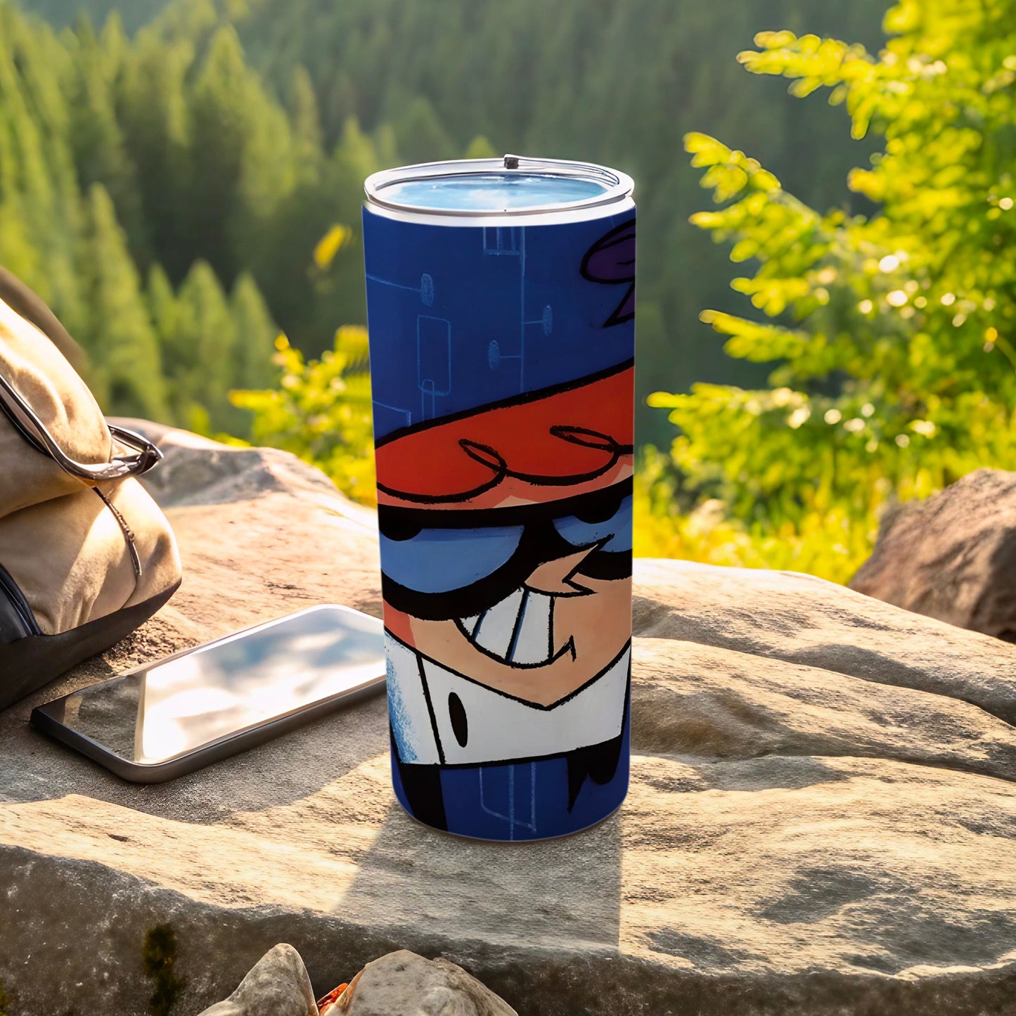 Dexter Cartoon Design Insulated Tumbler 20 oz