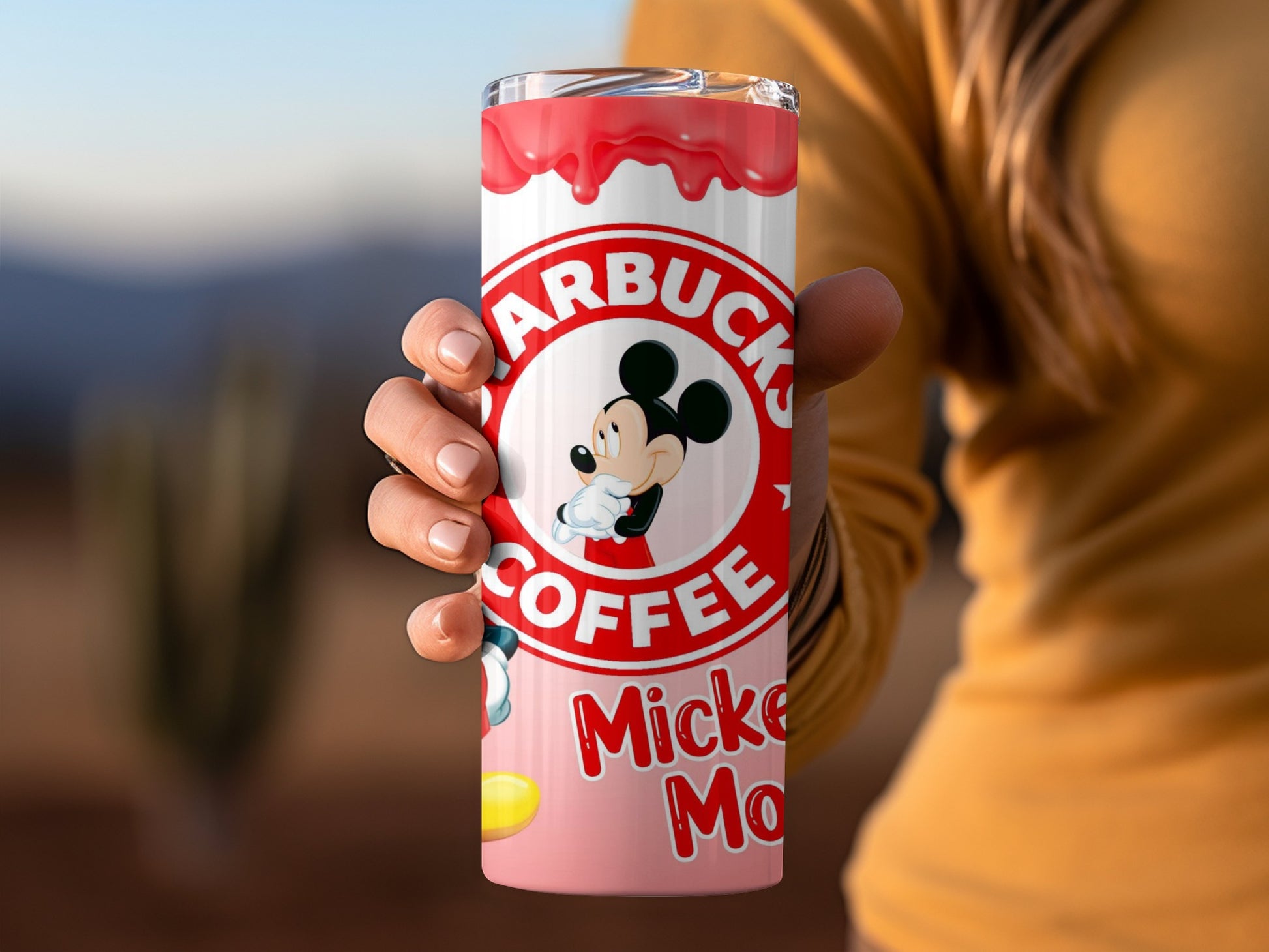 Starbucks Coffee Mickey Mouse Tumbler Cup for Fun Drinks