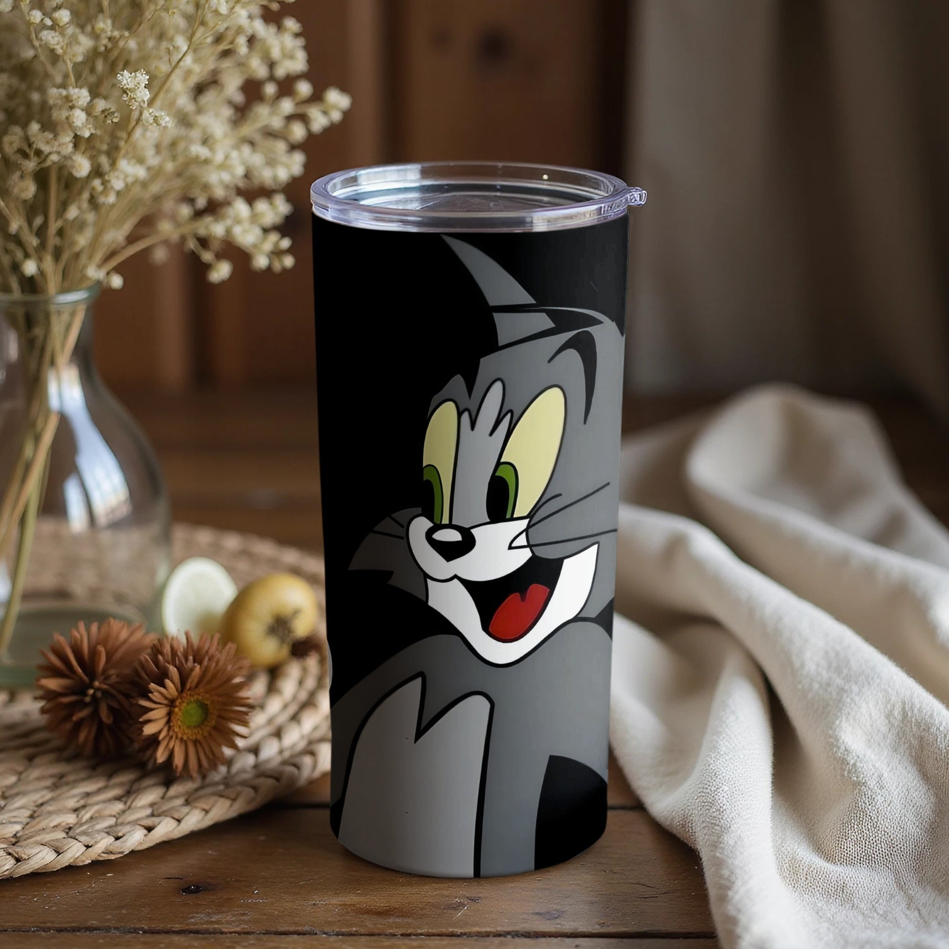 Tom and Jerry Cartoon Character Tumbler