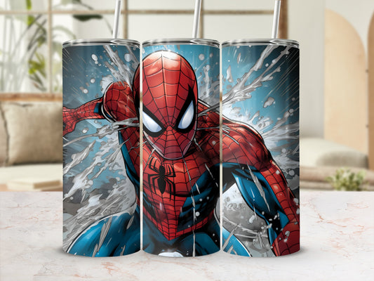 Spider-Man Action Splash Art Tumbler Cup