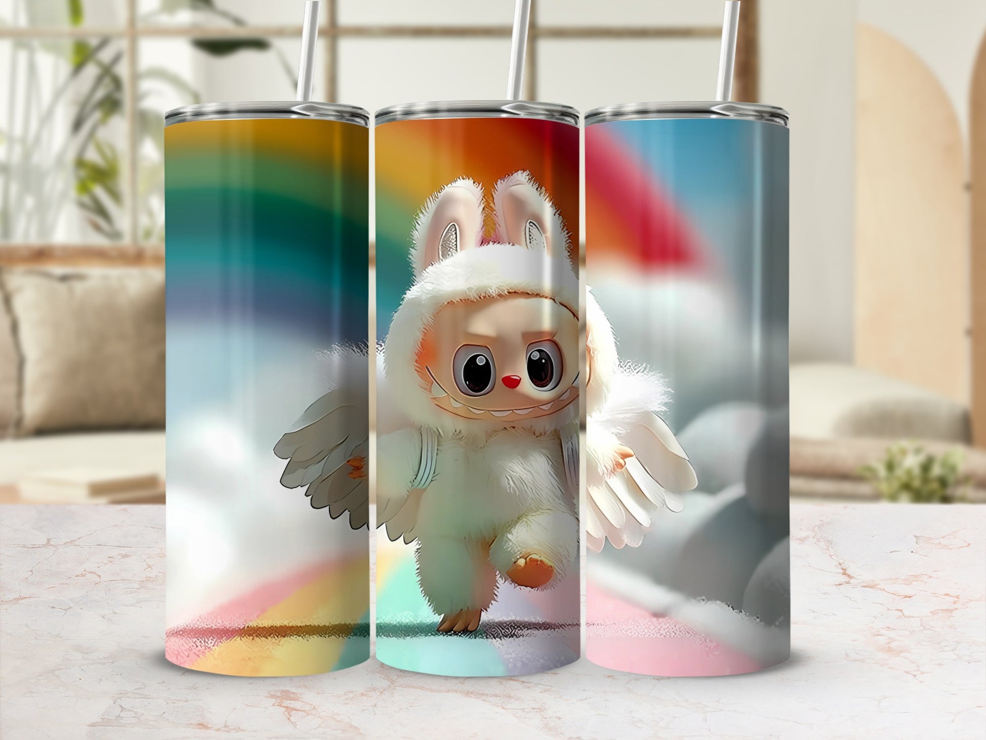 Cute Cartoon Animal Character Tumbler For Kids