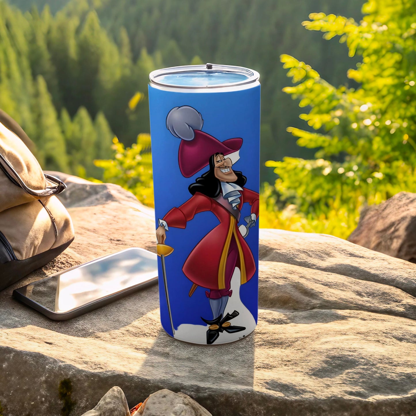Captain Hook Design Insulated Tumbler Travel Mug