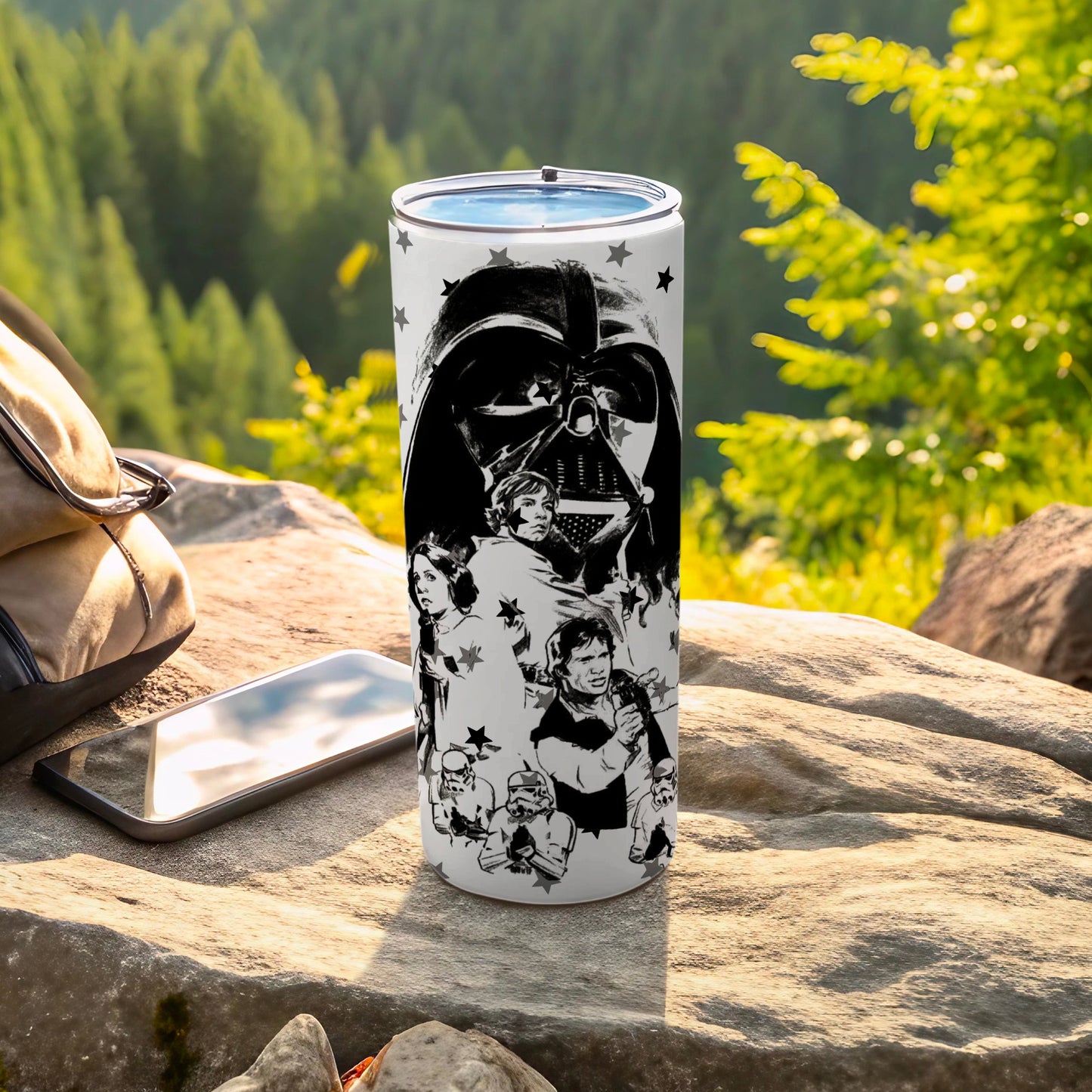 Classic Star Wars Characters Stars Design Tumbler product type