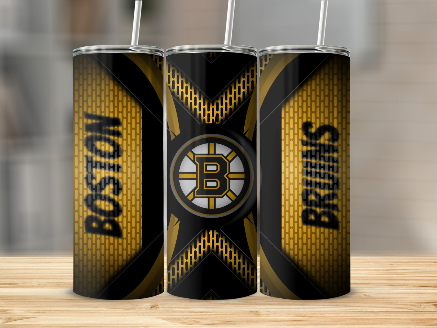 Boston Bruins Hockey Team Design Unique Styled Tumblers