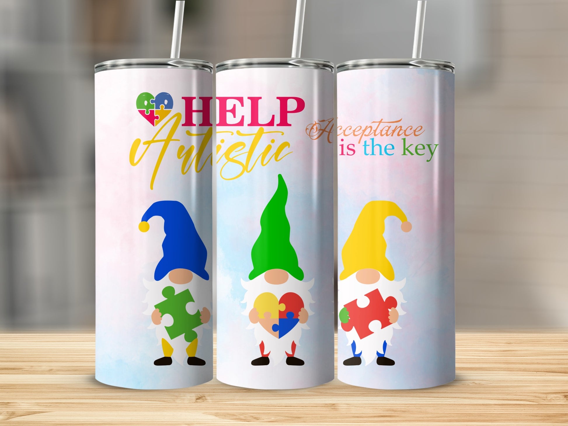 Help Artistic Acceptance Is The Key Tumblers