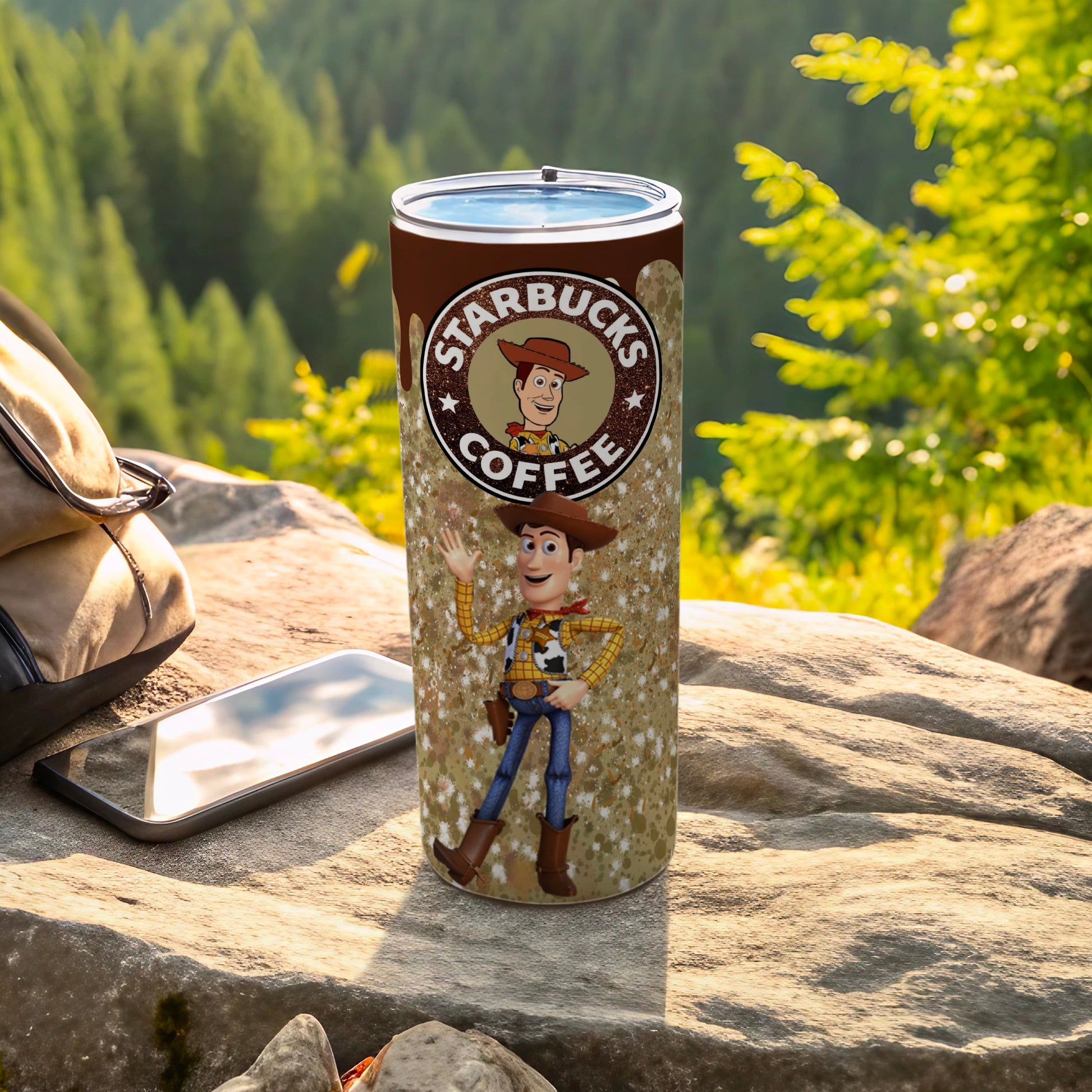 Starbucks Coffee Woody Sheriff Custom Tumbler Cup