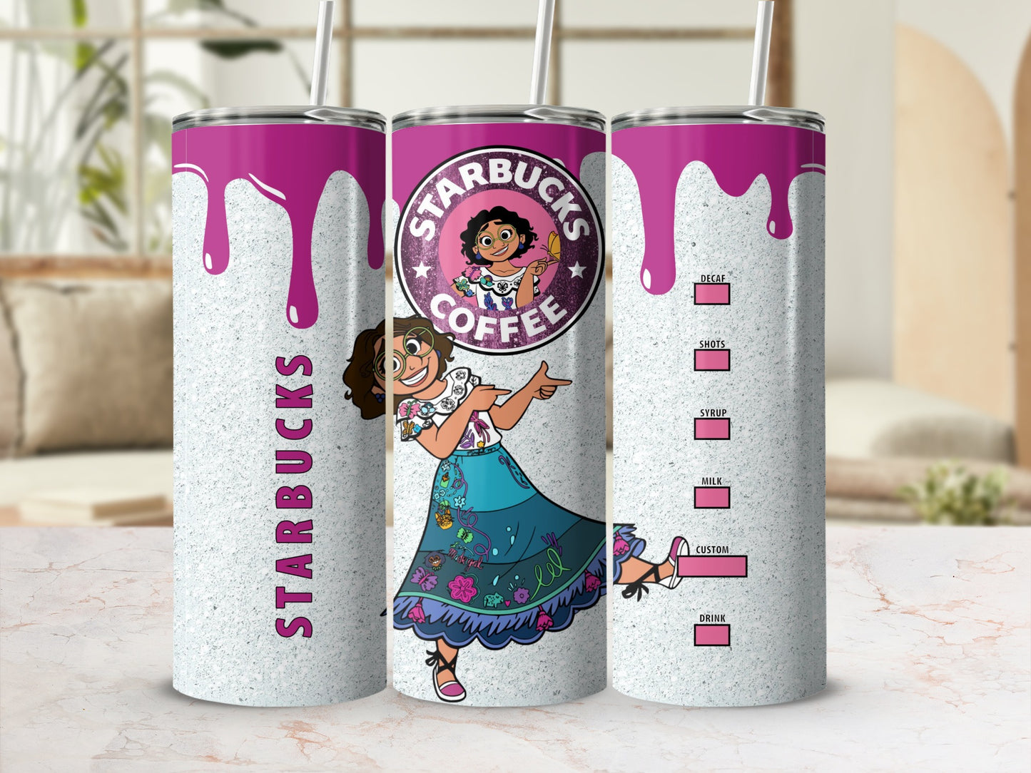 Disney Encanto Starbucks Coffee Tumbler Cup