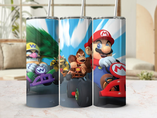 Exciting Racing Design Tumbler with Popular Characters