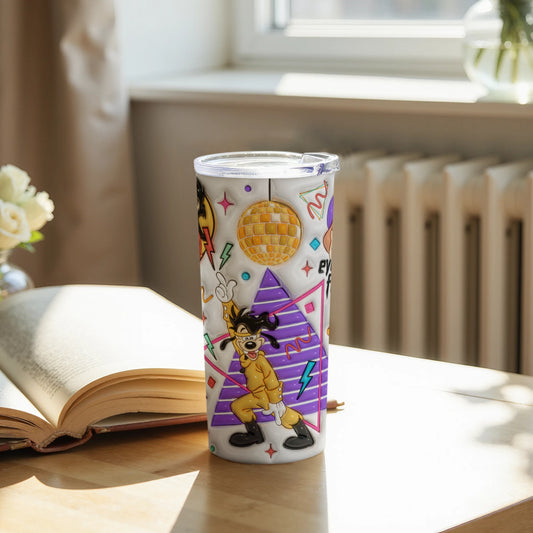 Fun Dance Character Themed Insulated Travel Tumbler
